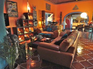 Coversational grouping that makes the "new" desk/studio area possible.