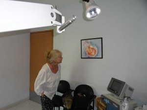 Gloria, contemplating my fate.