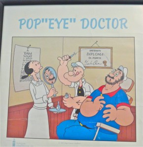 Retina specialist humor.