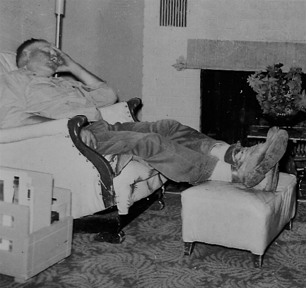 When he wasn't ranching or farming or drinking coffee in Mack's Cafe, this is where my father could normally be found.